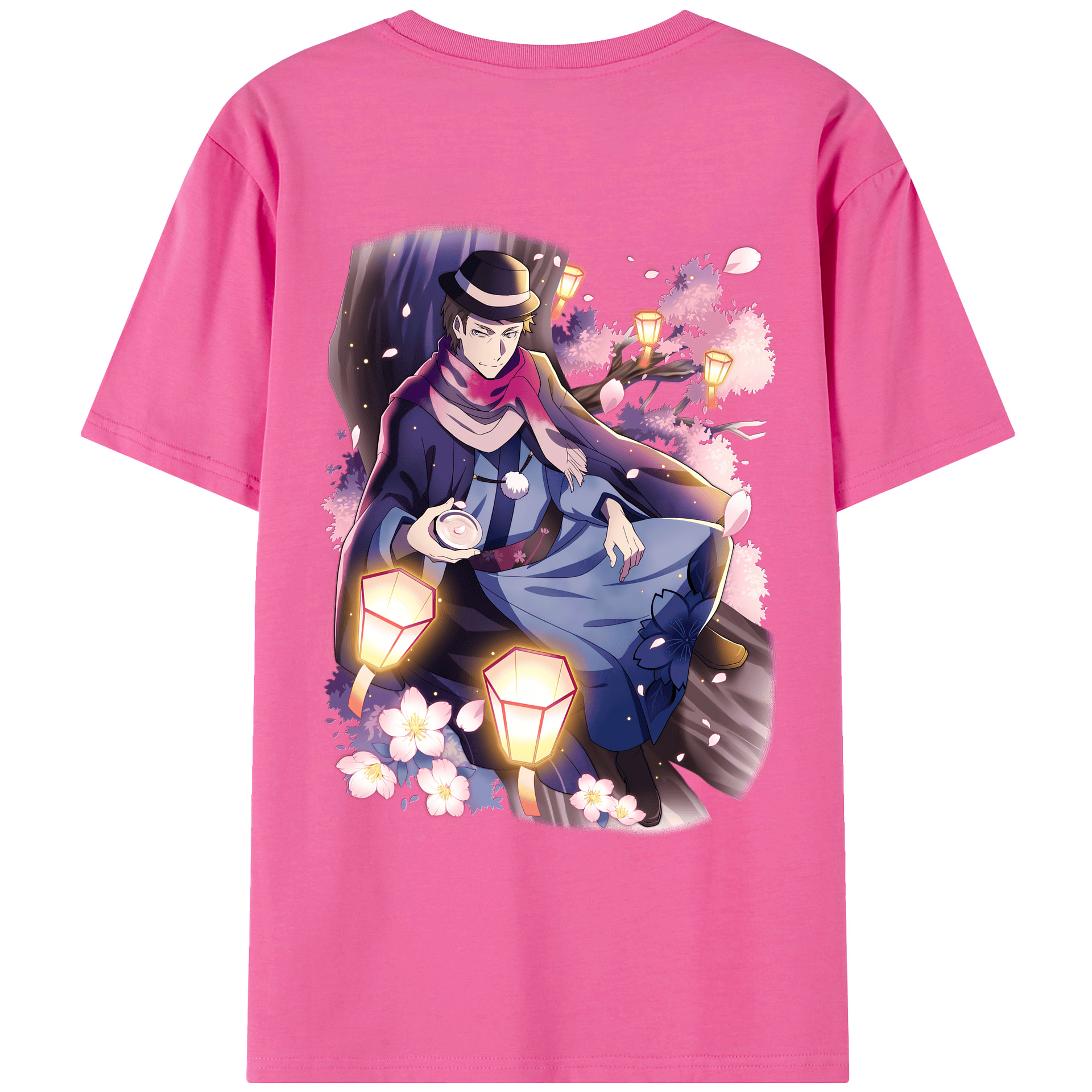 （画像用） 文豪ストレイドッグス Bungo Stray Dogs レディース半袖Tシャツ(バックプリント)